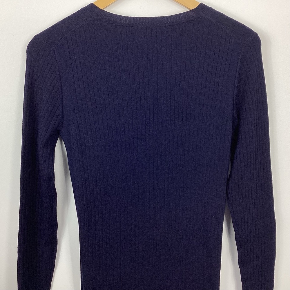 Everlane The Luxe Wool Ribbed Dress Size Medium - Picture 6 of 9